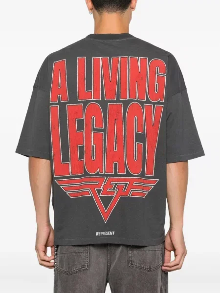 Tricou Represent cu imagine gri