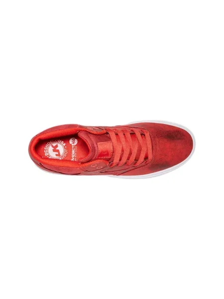 Sneakerși Dc Shoes roșu