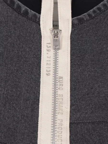 Kurtka Kuro asymetryczna szara