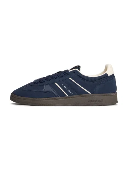 Tommy Jeans Sneakers THE GREENWICH EDGE | piele întoarsă albastru