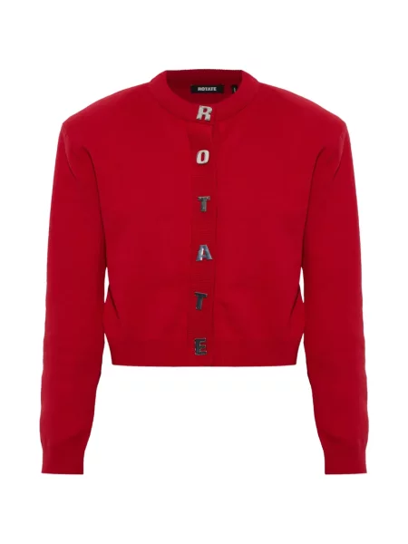Cardigan Rotate Birger Christensen tricotate roșu