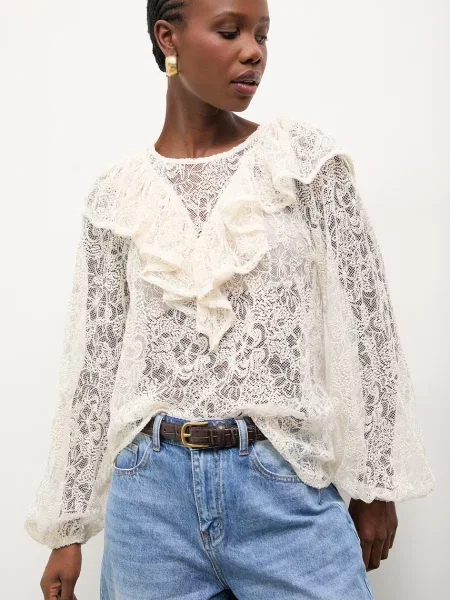 Answear.LAB bluzka beżowa