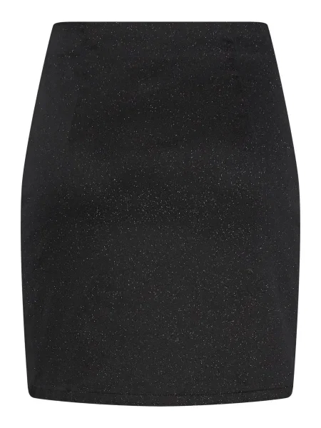 PIECES Fustă negru