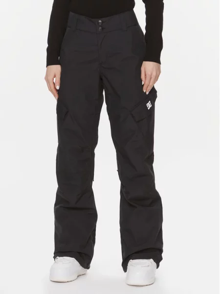 DC Shoes Sportinės kelnės NONCHALANT / balta juoda