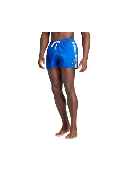 Pruhované nohavice Adidas modrá