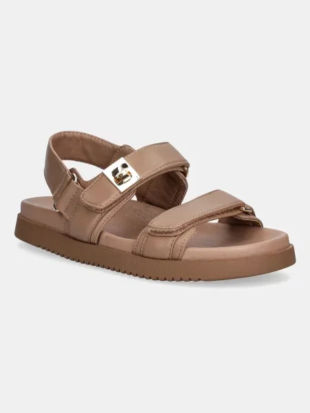 Steve Madden sandale de piele Mona bej