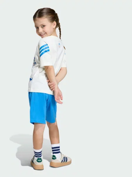 Дитячий Спортивний костюм adidas Marvel білий