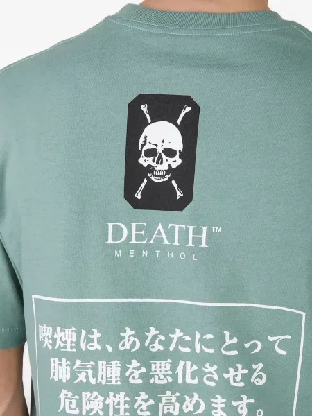Póló Death Cigarettes zöld