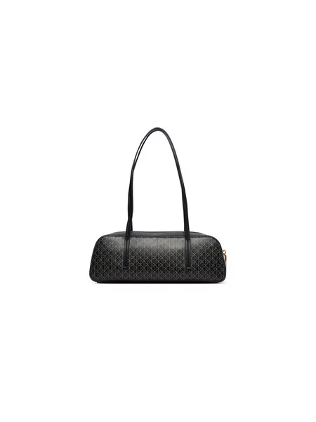 Calvin Klein Táska Emblem Aop Bauletto fekete