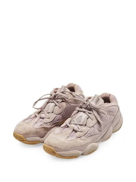 Маратонки Adidas Yeezy с връзки с дантела виолетово