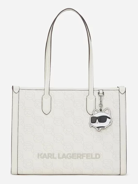 Чанта Karl Lagerfeld бяло