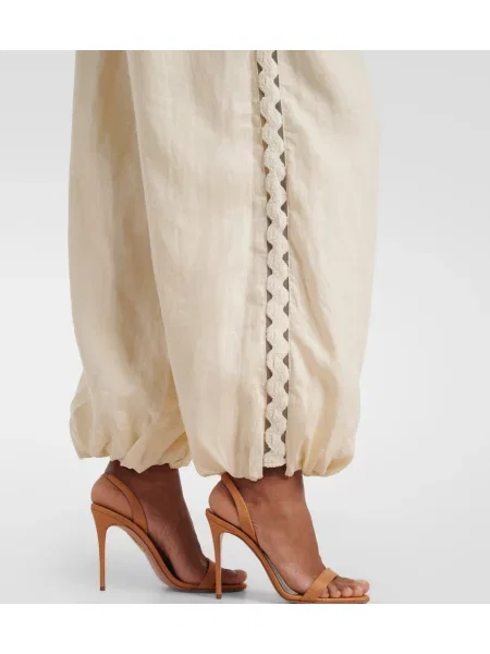 Pantaloni Simkhai de in bej