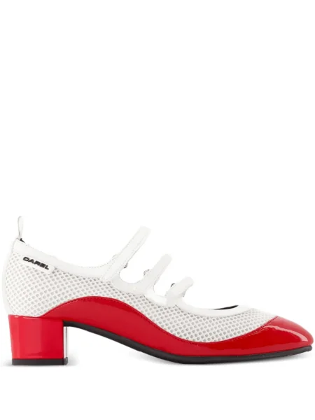 Pantofi cu toc Carel Paris alb