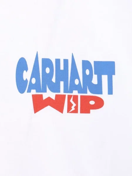 Tricou Carhartt Wip cu imagine alb