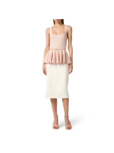 Top Elisabetta Franchi różowy