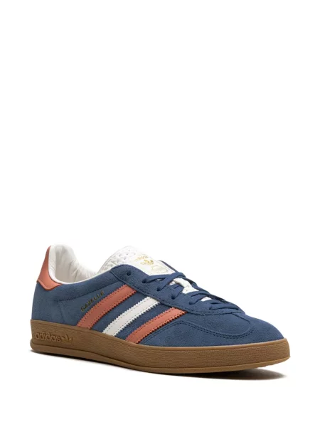 Zomšinės sportbačiai Adidas Gazelle mėlyna