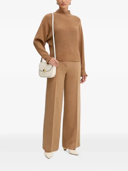 Pantaloni Luisa Spagnoli maro