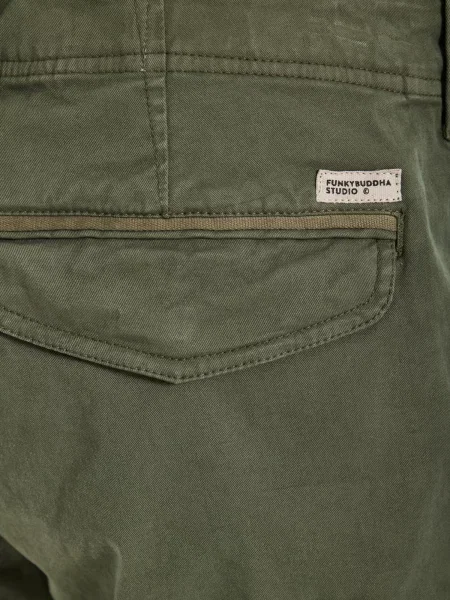 Funky Buddha Pantaloni cu oliv