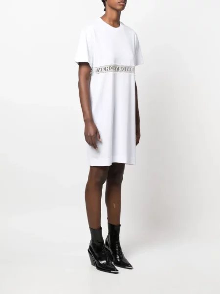 Rochie Givenchy cu broderie de costum alb