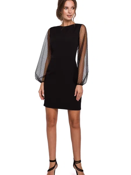 Sukienka maxi Makover czarna