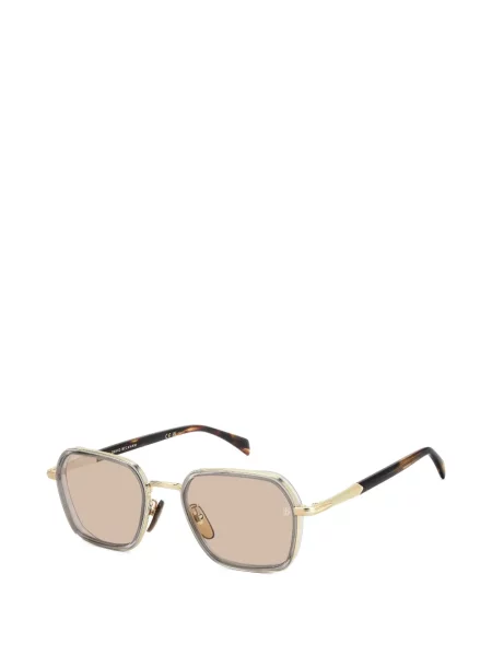 Ochelari de soare David Beckham Eyewear cu imprimeu geometric