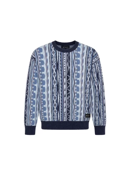 Colucci Pulover bleumarin / porumbel / deschis albastru