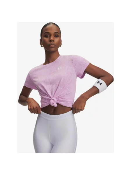 Koszulka Under Armour Tech Pixelate pastelowa XS różowa