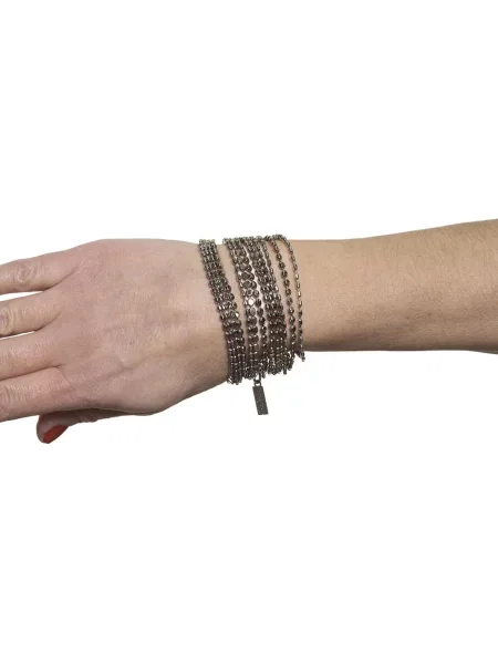 Zapestnica Eterna Doré bracciale placcato argento platin