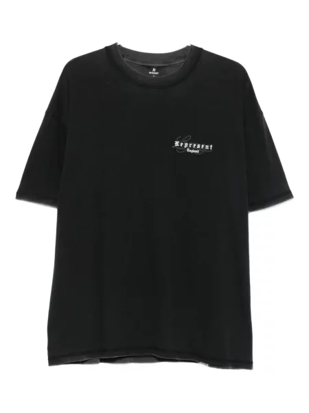Tricou Represent cu broderie negru