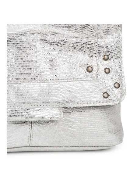 Geantă Pieces argintiu