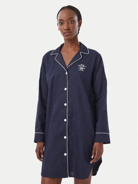 Lauren Ralph Lauren Spavaćica košulja mornarsko plava