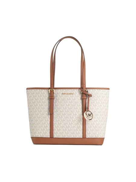 Cestovná kabelka Michael Michael Kors biela