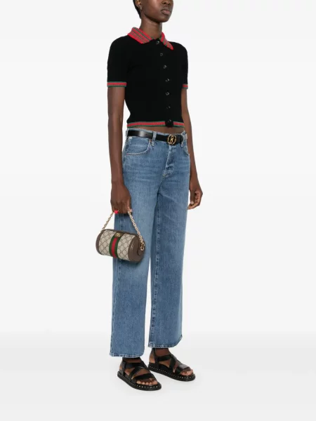 Mini rankinė Gucci Ophidia ruda
