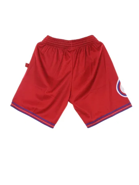 Spodenki sportowe Mitchell & Ness do koszykówki czerwone