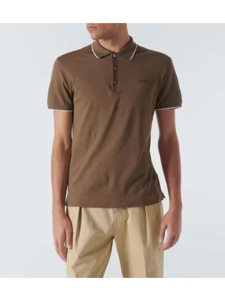 Polo Zegna verde