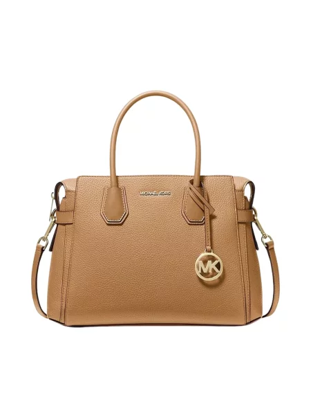 Torebka crossbody Michael Kors z logo beżowa
