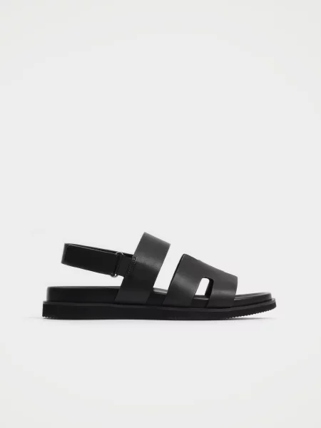 Шкіряні Сандалії Respect чорний