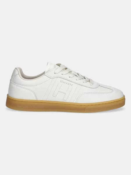 Sneakersy Hackett London beżowe