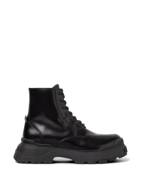 Botine Fendi din piele negru