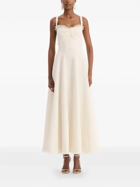 Rochie midi Oscar De La Renta de lână