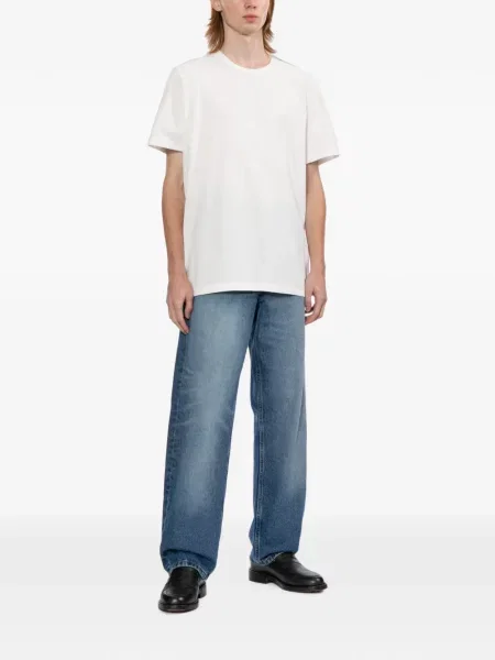Scurt tricou A.p.c. cu imagine alb
