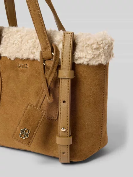 Torba na ramię z futerka model Sandy Mini Tote' Boss