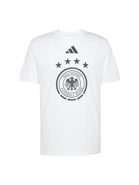 ADIDAS PERFORMANCE Tricou funcțional DFB DNA GR TEE' alb