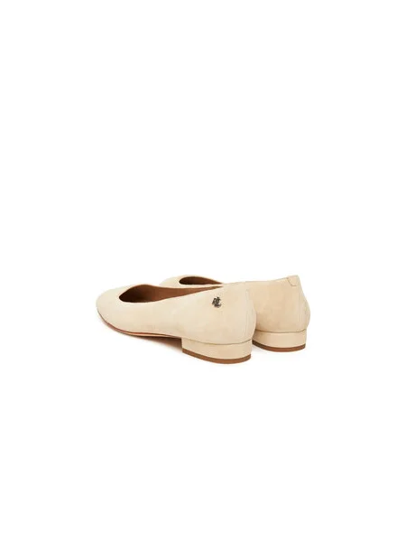 Baleríny LAUREN RALPH LAUREN béžové