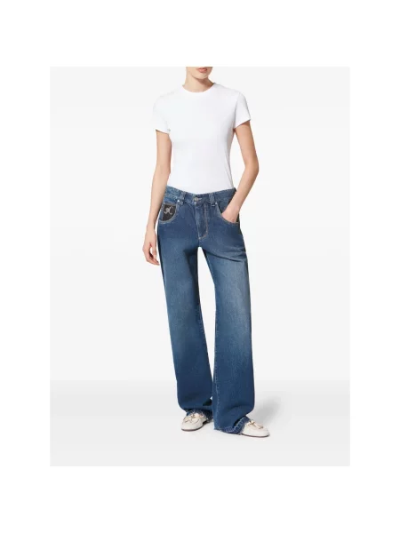 Jeansy Isabel Marant niebieskie