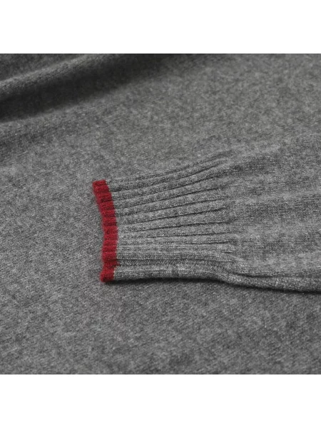 Sweter z kaszmiru Taimen szary