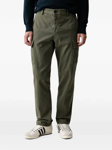 Pantaloni cargo Aeronautica Militare cu autograf verde