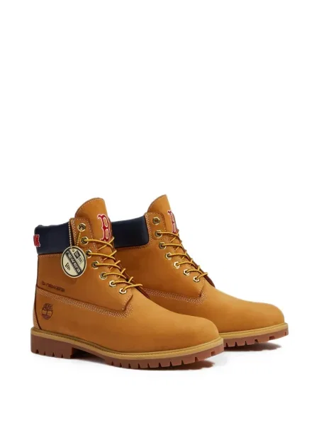 Impermeabil bocanci de munte Timberland de drumeție roșu