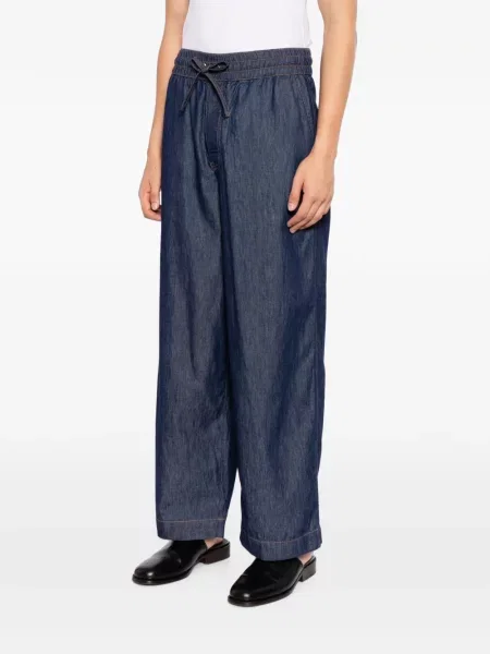 Pantaloni Loewe cu cordon albastru