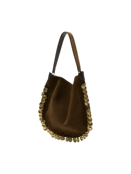 Torebka Isabel Marant skórzana brązowa